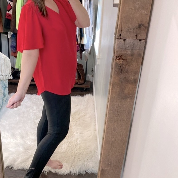 Zenana red top size large - Picture 1 of 7